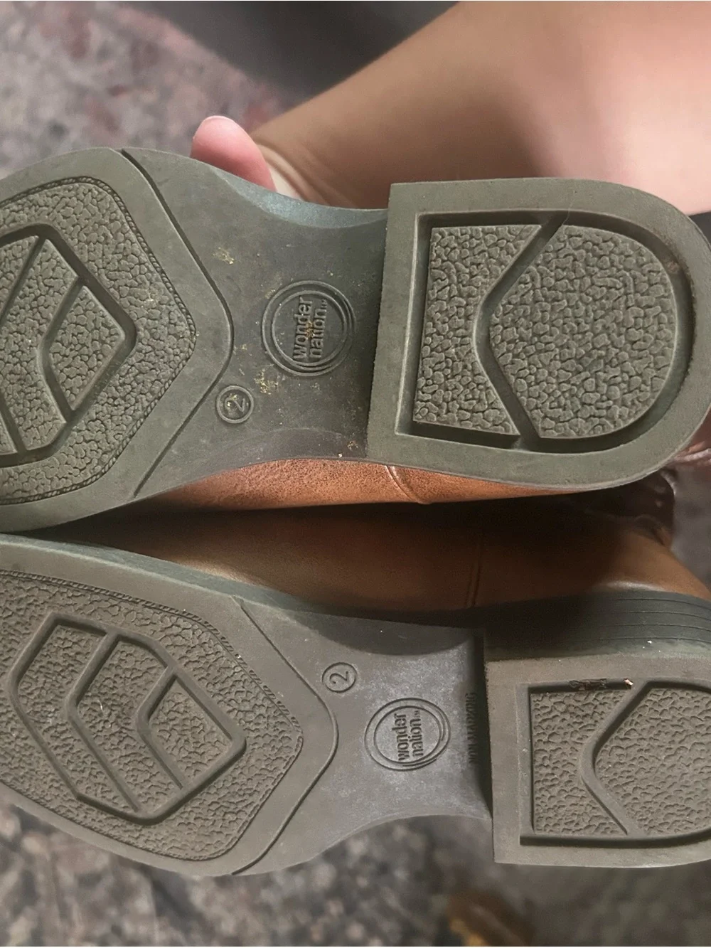 wonder nation Brown Kids Cowboy Boots